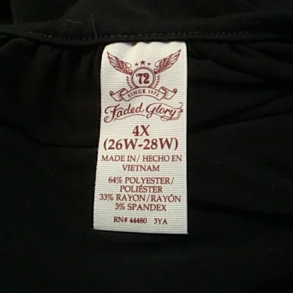 Faded Glory plus size peasant style dress - Picture 5 of 5